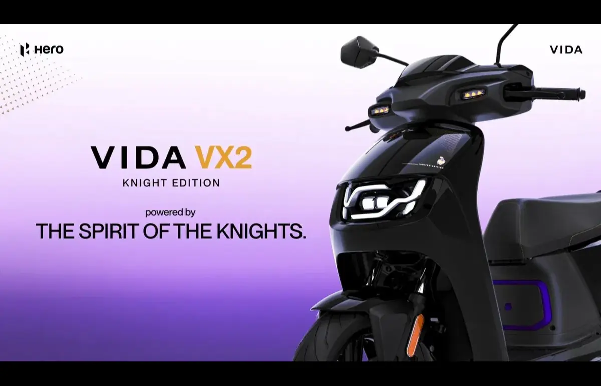 Vida VX2 Plus KKR Limited Edition has been unveiled with a Kolkata Knight Riders theme. Featured Image